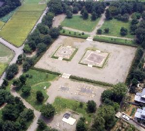 史跡公園空中写真