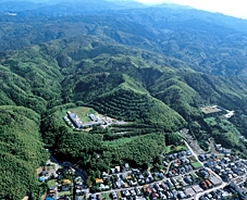 現在の高尾城跡（金沢市）の画像