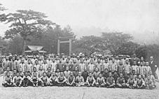 野々市尋常高等小学校が修学旅行で訪れた伊勢神宮（1938年・昭和13）の画像