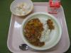 950キロカロリー、カレー、福神漬け、フルーツミルクゼリー