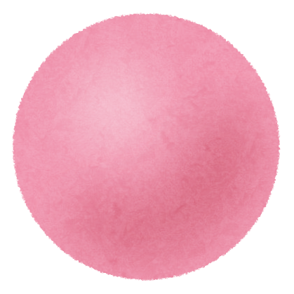 ピンクのボール