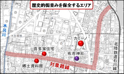 対象エリア地図