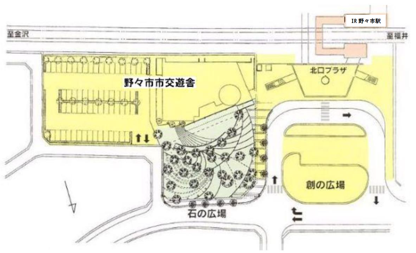 交遊舎位置図