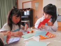 ５歳児　ら組　こいのぼり製作をしたよ