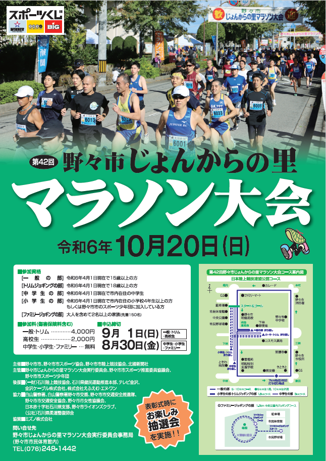 野々市じょんからの里マラソン