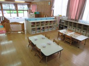 １歳児部屋