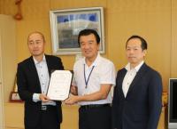 交付式の様子