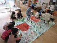 5歳児　キラキラフェスティバル　みんなで作ろう
