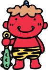 赤鬼イラスト