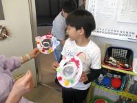 見せに来てくれたよ