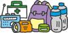 防災セットイラスト