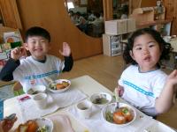 ３歳児　こいのぼりランチプレート　美味しかったよ！