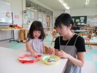 親子で作っています