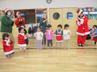 サンタさんと一緒に踊ったよ