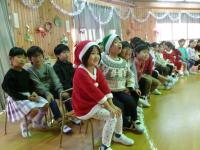 クリスマス会　わくわくするね