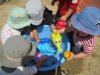 さあ、水汲みするぞ！