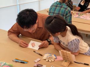 木工ワークショップの様子
