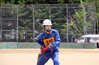 自警団小型ポンプ操法大会の様子の画像2