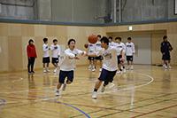 北陸学院高校バスケットボール部の練習風景の画像12