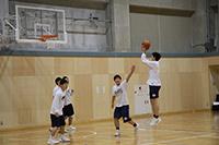 北陸学院高校バスケットボール部の練習風景の画像30